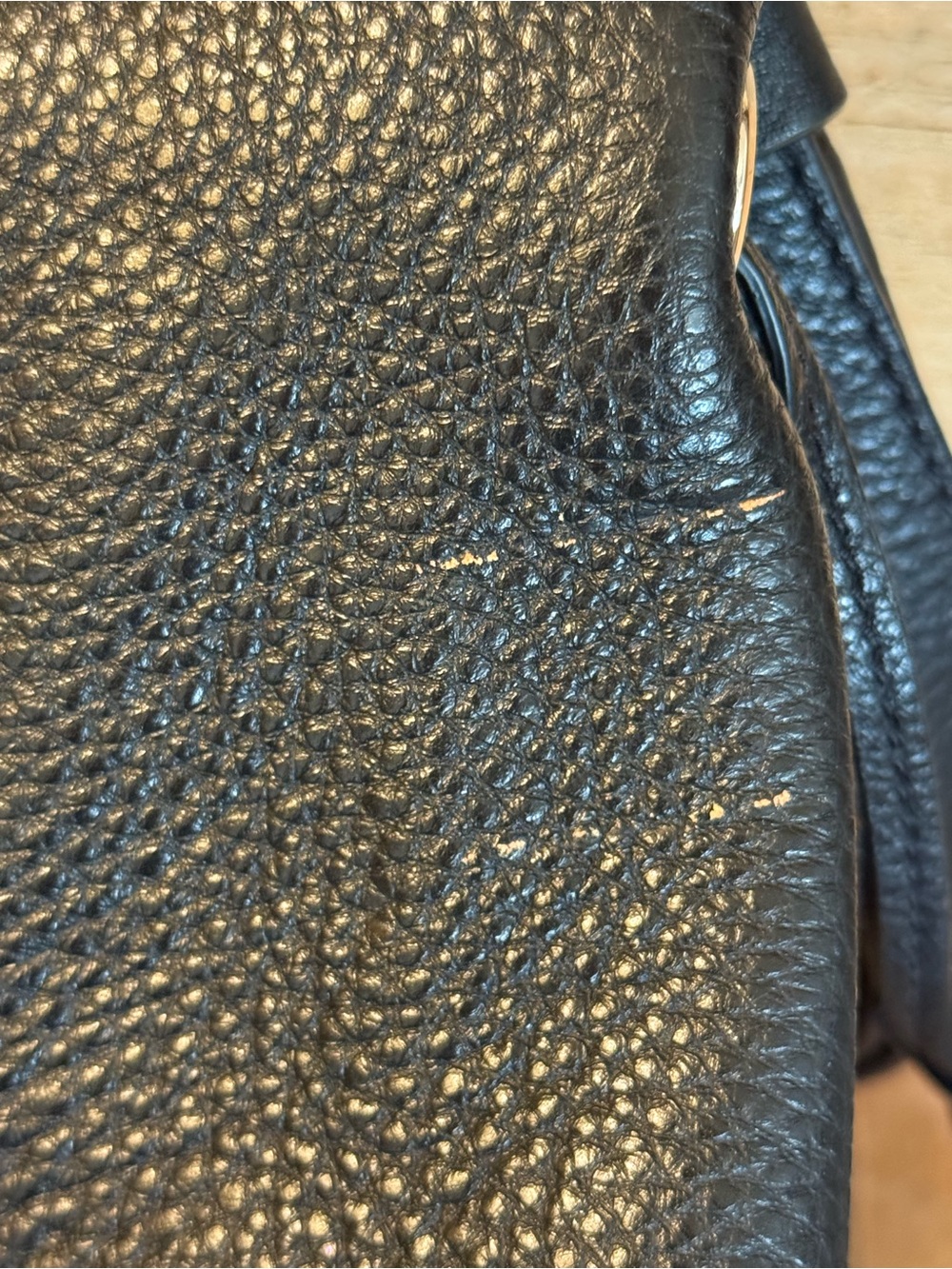 Kate Spade Black Pebbled Leather Shoulder Bag - Picture 5 of 5